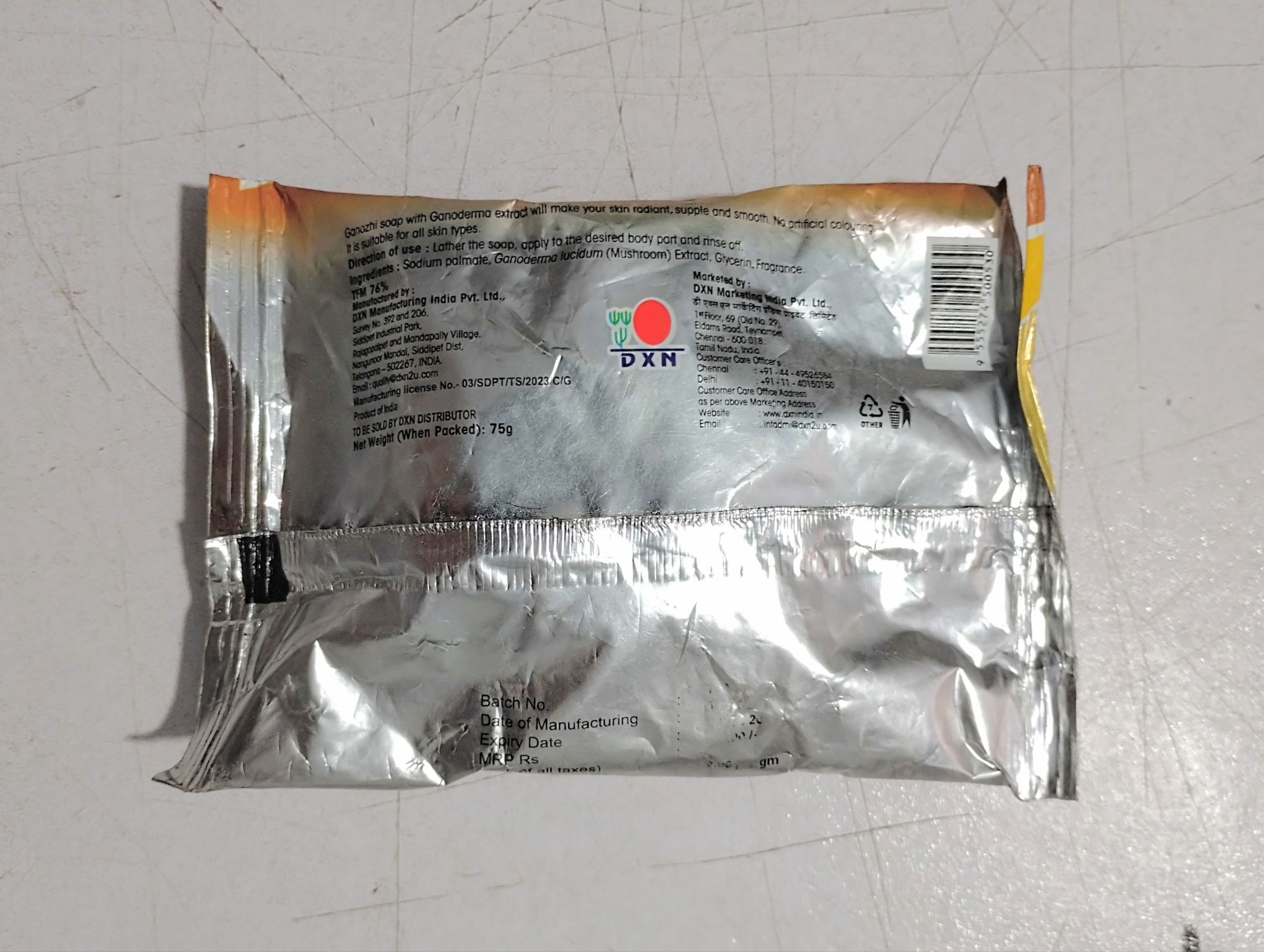 DXN Ganozhi Soap with Ganoderma Extra. 