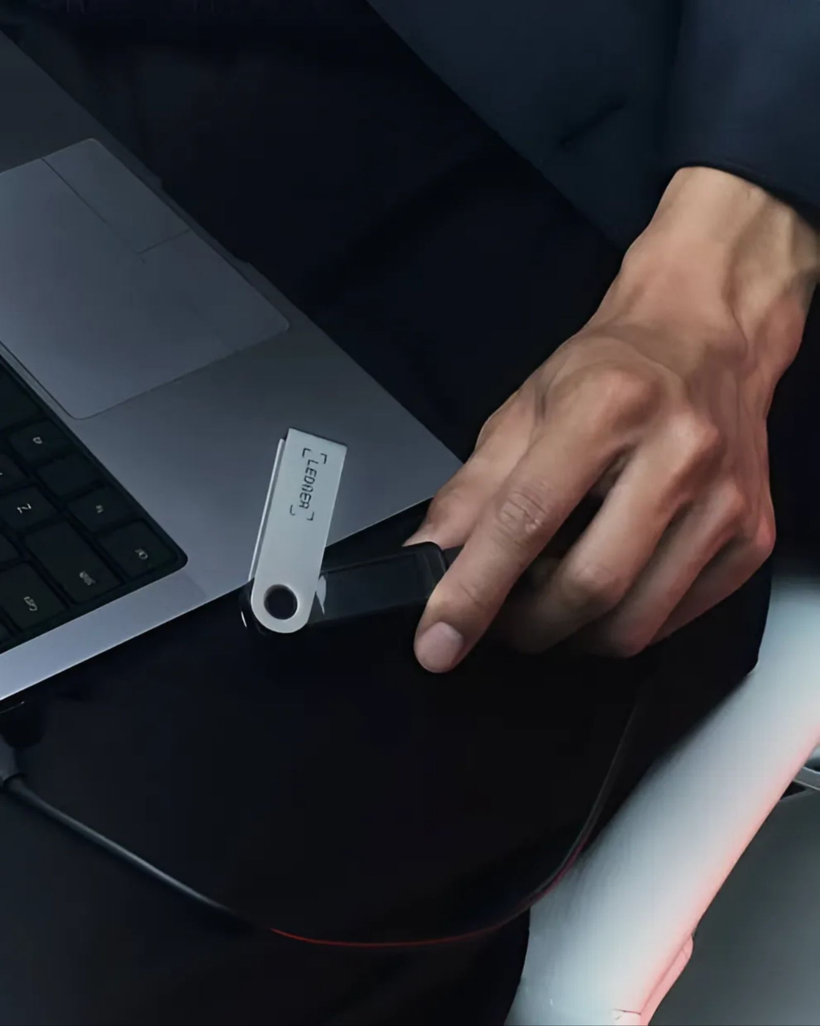 Ledger Nano S Plus Hardware wallet. 