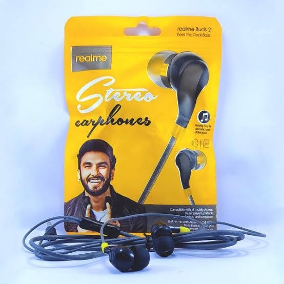 Realme STEREO EARPHONES REALME BUDS 2 HIGH DEFINITIONS SOUND QUALITY