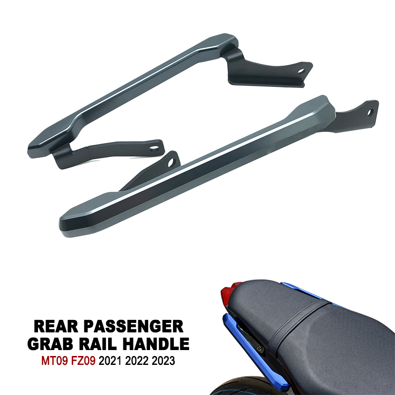2023 Motorcycle Rear Grab Bars Rear Seat Pillion Passenger Grab Rail Handle Fit For YAMAHA MT09 MT-09 MT 09 FZ09 FZ-09 2021 2022. 