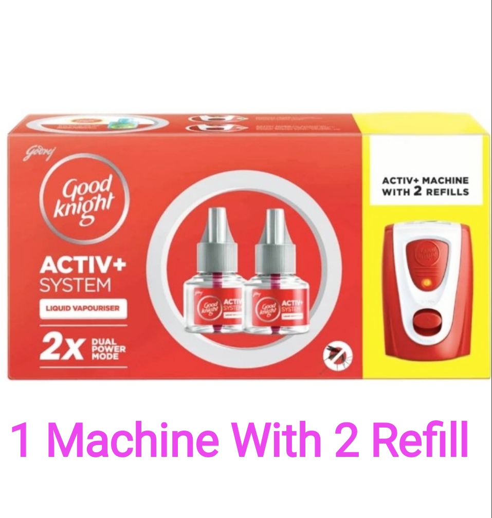 Good Knight power activ+ 1 machine 2 refill
