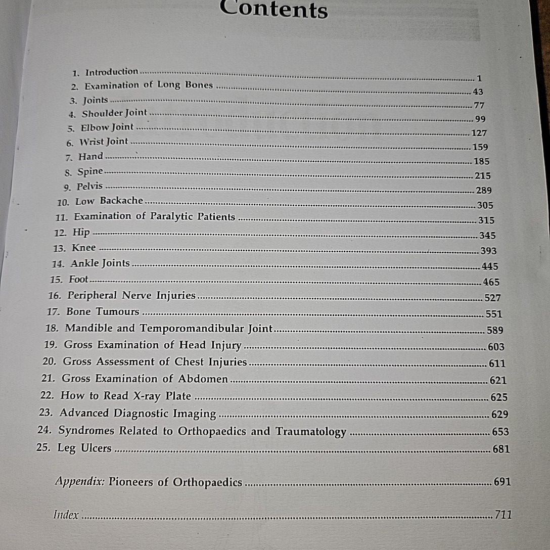 Clinical Orthopaedic Diagnosis By Sureshwar Pandey & Anil Kumar Pandey. 