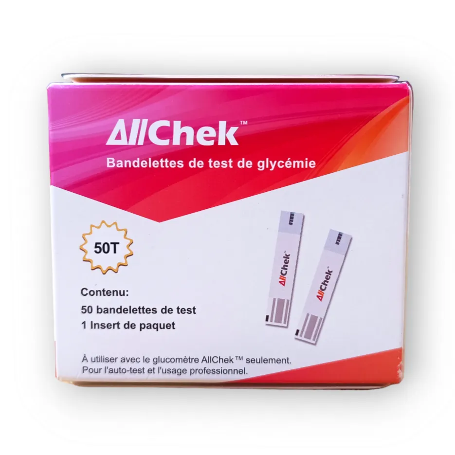 All check Blood glucose test Strip 50 PCS