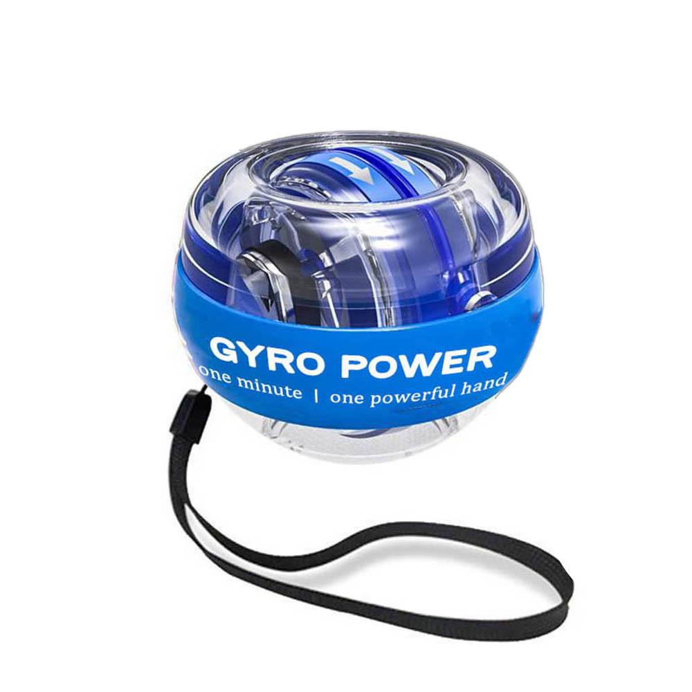 【Customizable】 Self-starting Gyro Gyroscopic Power Wrist Forearm Exerciser Arm Hand Muscle Force Trainer Gyroball Home Gym
