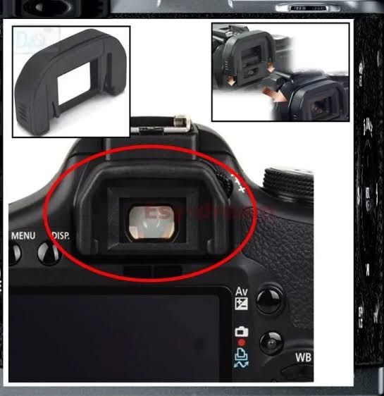 Canon view finder cap / eye cap for canon 700d 600d 550d 1200d 1100d 1300d 4000d 2000d 200d 77d 800d 750d 760d 650d camera. 