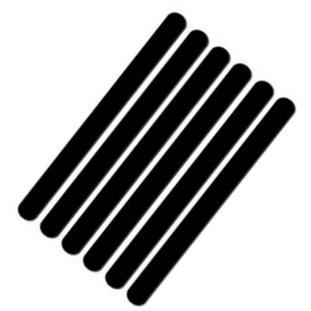 100 Pcs Black Colored Popsicle Sticks for Crafts, 4 Inch Colored Wooden Craft Sticks, Ice Cream Sticks, Rainbow Popsicle Sticks, Great for DIY Craft Creative Designs and Children Education Black color ice cream stick. 