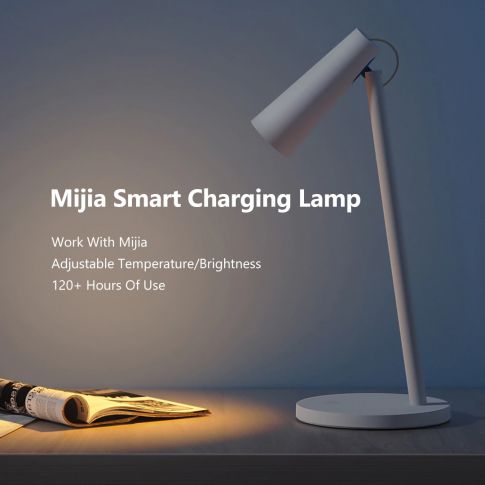 Xiaomi Mijia Rechargeable Desk Lamp Built-in 2000mAh lithium battery, standby time up to 40 hours. 