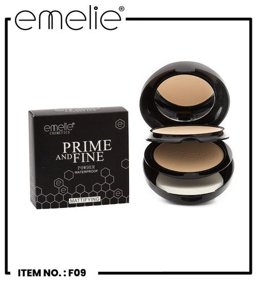 Emelie Prime And Fine 2 IN 1 Face Powder. 