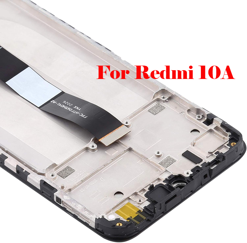 Original LCD For Xiaomi Redmi 10A 10C 220333QAG 220333QNY 220233L2I 220233L2G LCD With Frame Display And Touch Screen Assembly. 