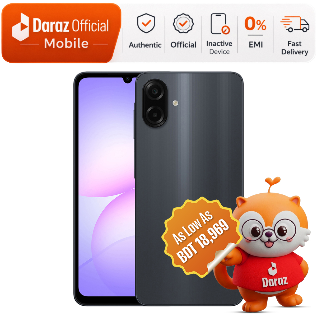 Samsung Galaxy A07 6/128GB|6.5" HD+ Display