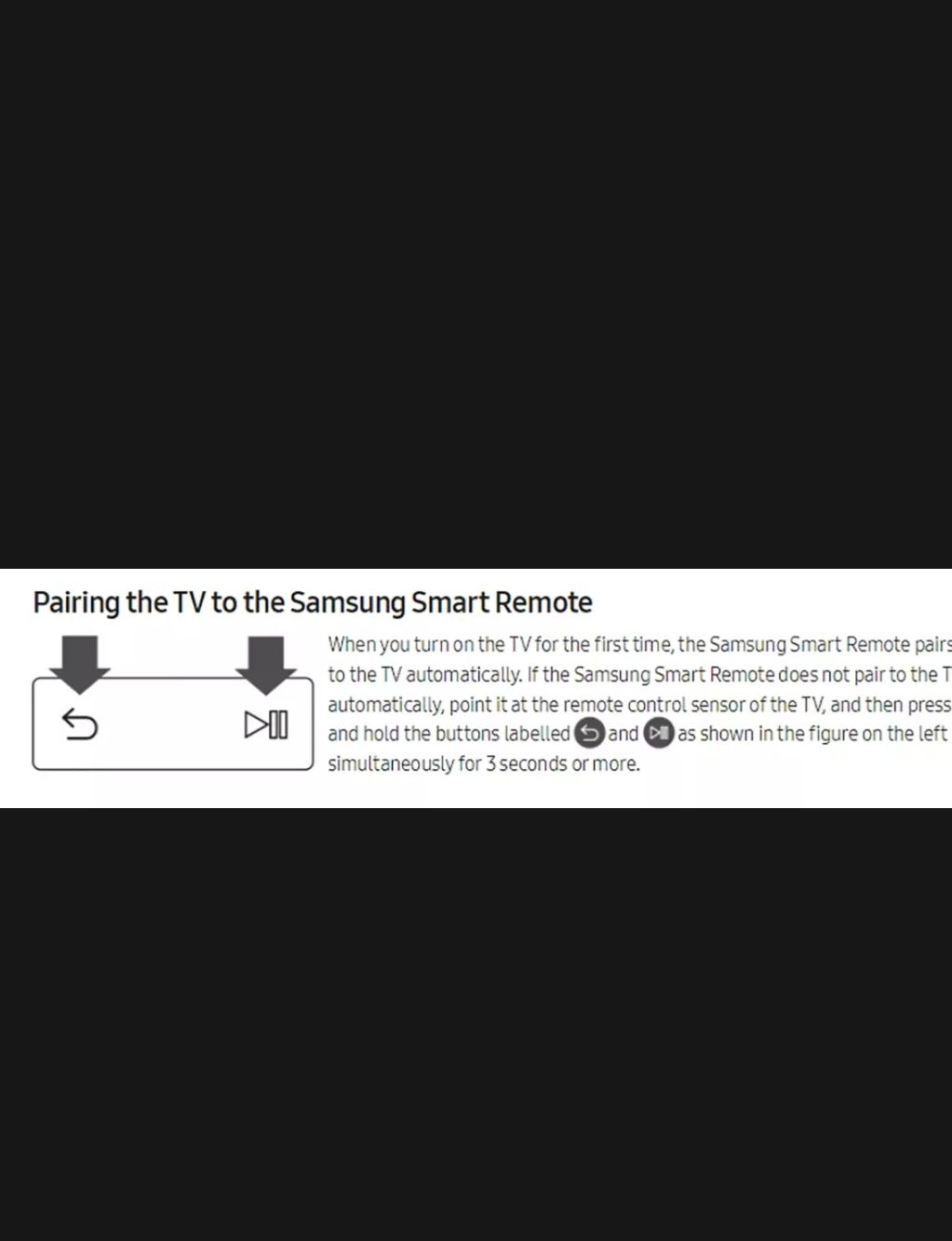 Samsung Voice Remote For Smart QLED TV With Bluetooth Function. 