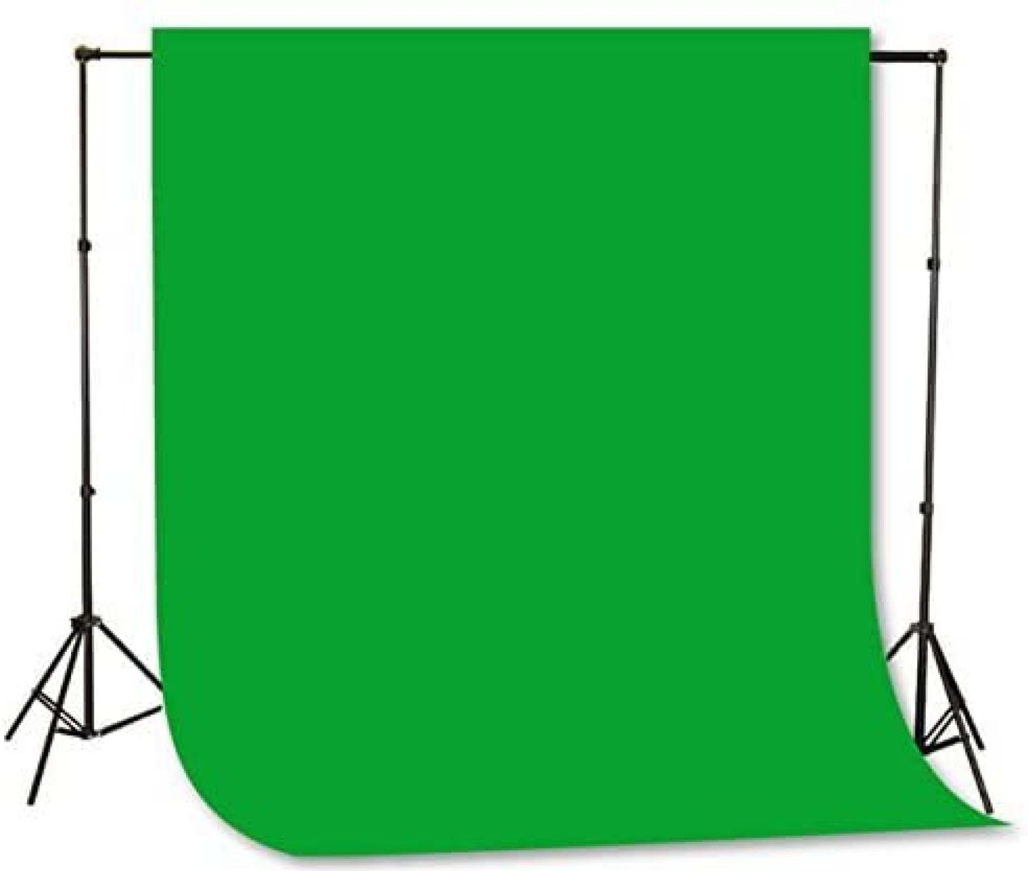 Premium Quality - Green Screen 5.6 x 9 feet Backdrop Background For Photography without stand - Emphasizing Value. 