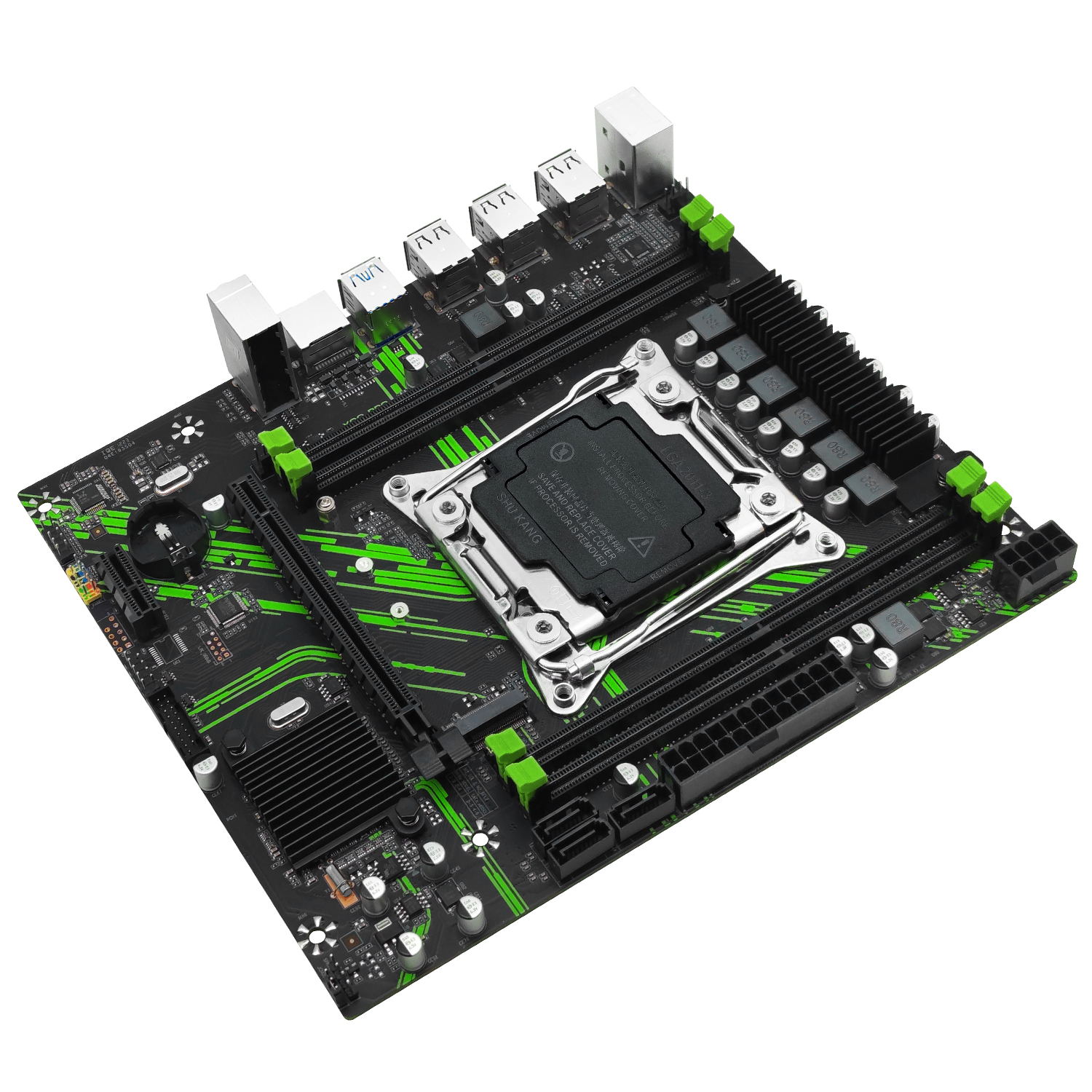 MACHINIST X99 PR9 X99 Motherboard Combo LGA 2011-3 Intel Xeon e5 2640 v3 cpu kit support DDR4 RAM SATA/NVME M.2 Slot USB 3.0. 