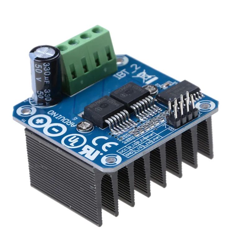 BTS7960 BTS-7960 7960 Motor Drive Module DC 6V To 27V 43A Large Current H-Bridge Motor