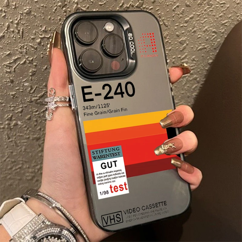 Plane Ticket Label Electroplated Phone Case For iPhone 11 12 13 14 15 Pro Max XS X XR 7 8 Plus SE 2 2020 Shockproof Bumper Cover. 