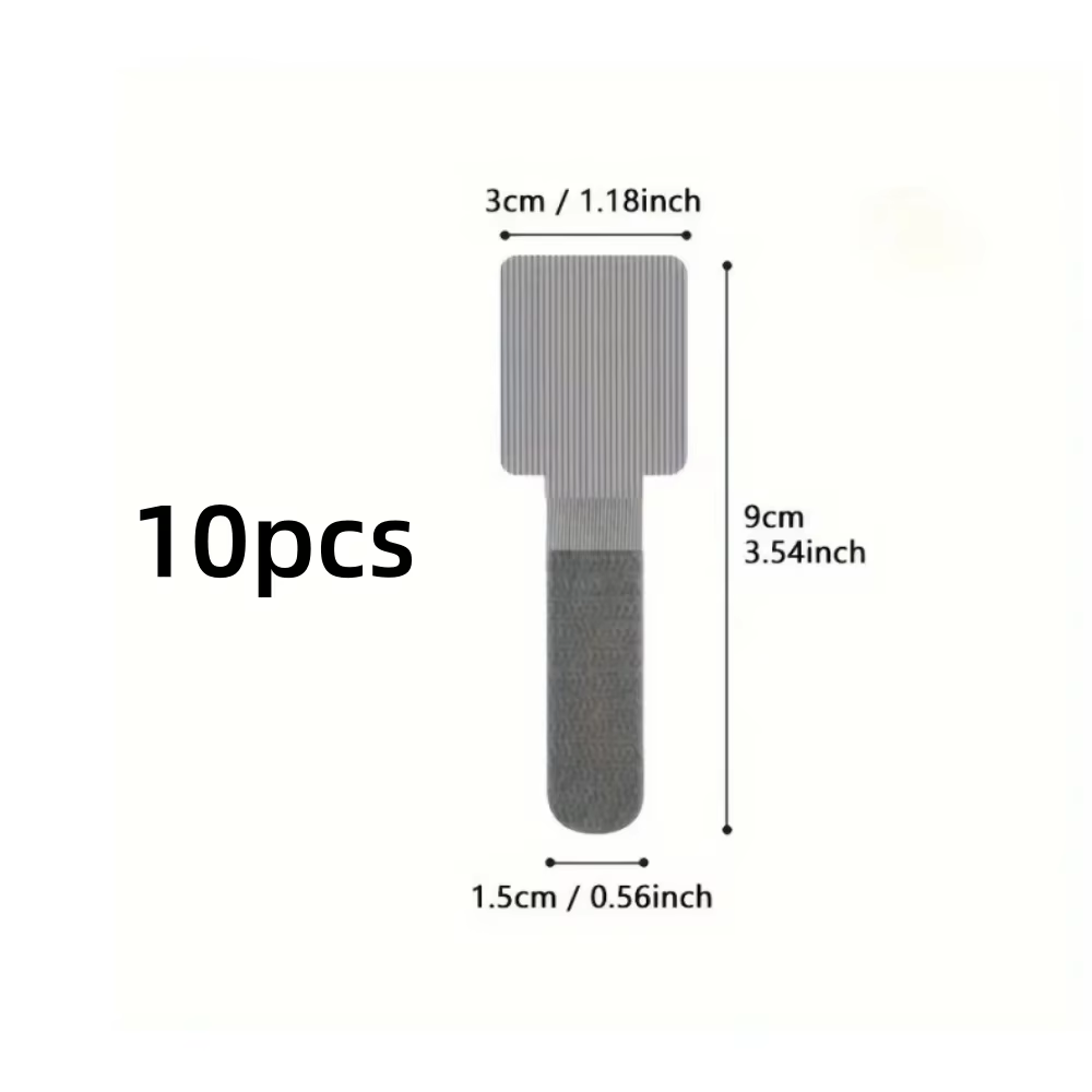 10pcs Self Adhesive Cable Organizer, Table/Wall Adhesive Cable Fixed ...