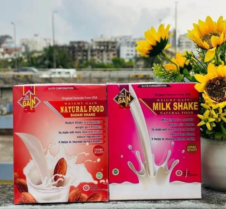 Weight gain Milk Shake For healthy.1piece (packet) 120 ML Milk Shake. 