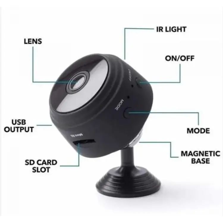 A9 MIni Camera Full HD 1080P Small IP Camera Night Vision video Camera Motion Detection Indoor Wifi CameraLow. 