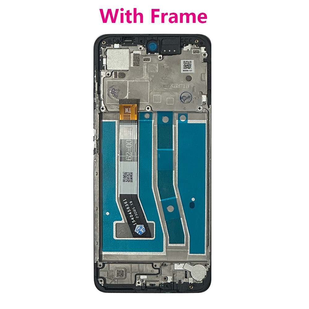 6.5" Screen For Motorola Moto G54 LCD Display With Frame Touch Screen Panel Digitizer Assembly Replacement For Moto G54 LCD. 