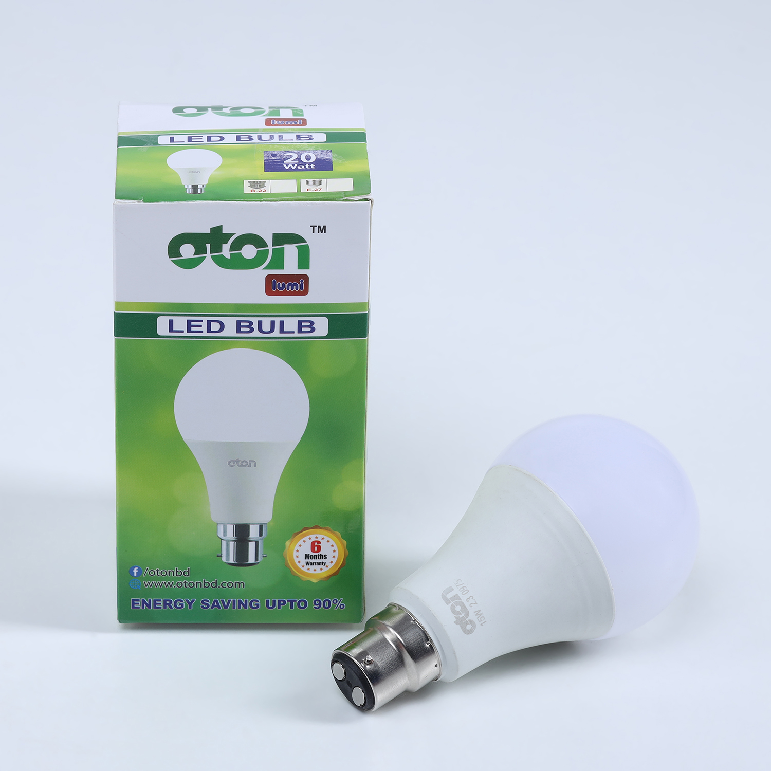 LED Bulb 20W - A Shape | Energy-Saving & Bright Illumination