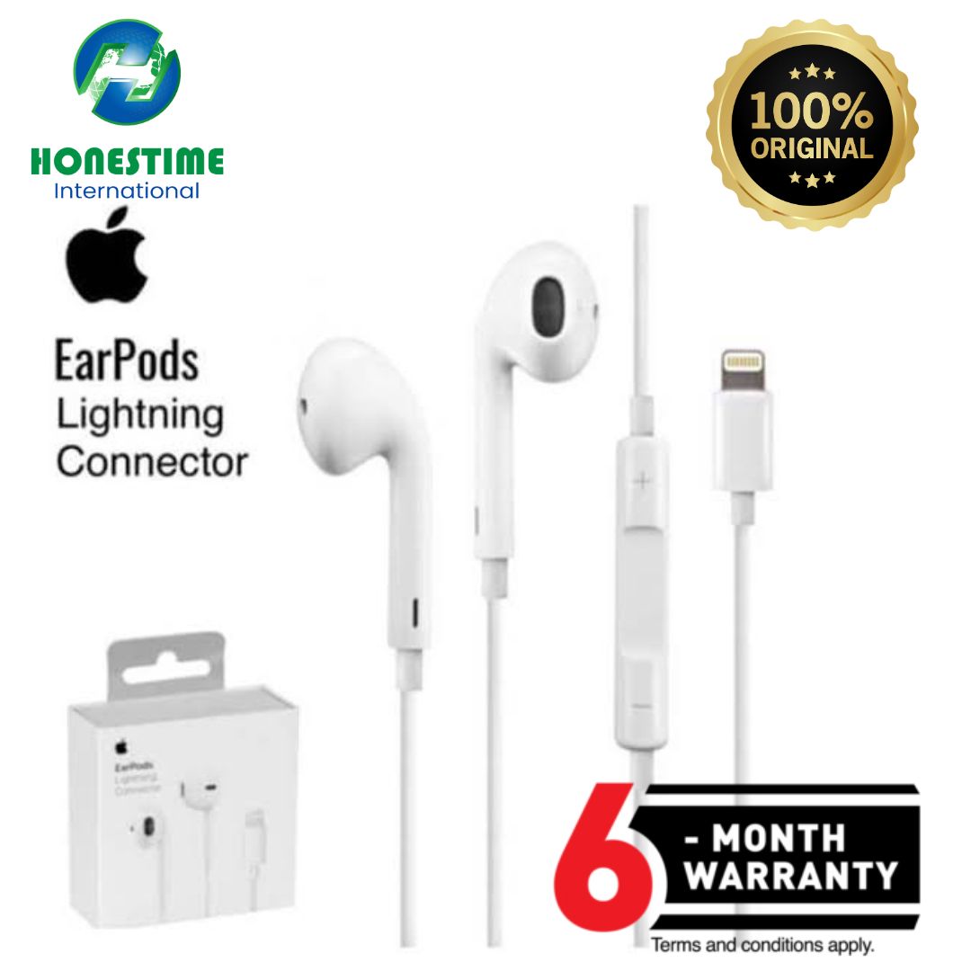 Apple earpods with discount lightning connector warranty