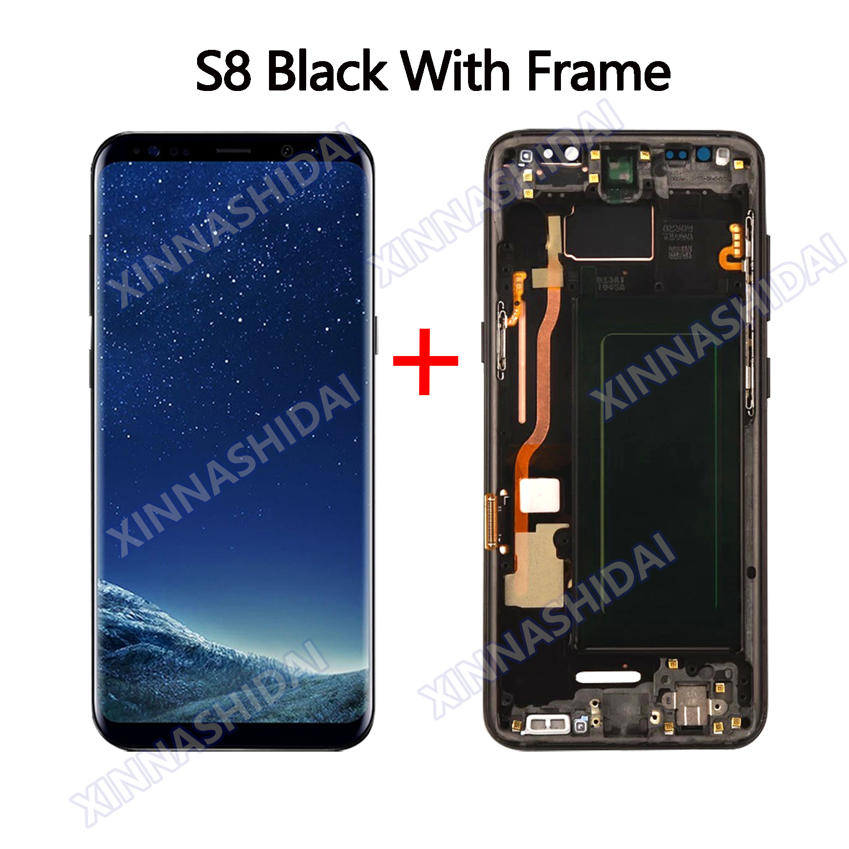 100% Tested OLED Display For Samsung Galaxy S8 G950 G950F LCD Display Touch Screen Digitizer Assembly Replacement. 