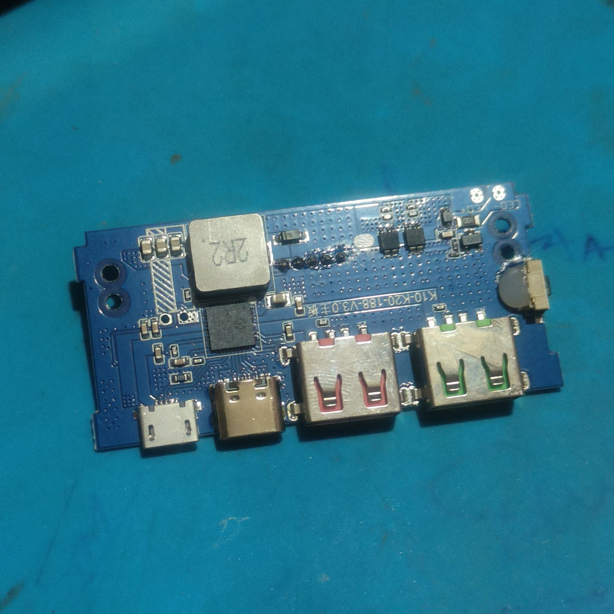 IP5356 27W Quick Charge PD3.1 USB 3.1 Gen-1 Digital Power Bank Circuit 3 in 1 Charging Input Output Port LED Display. 