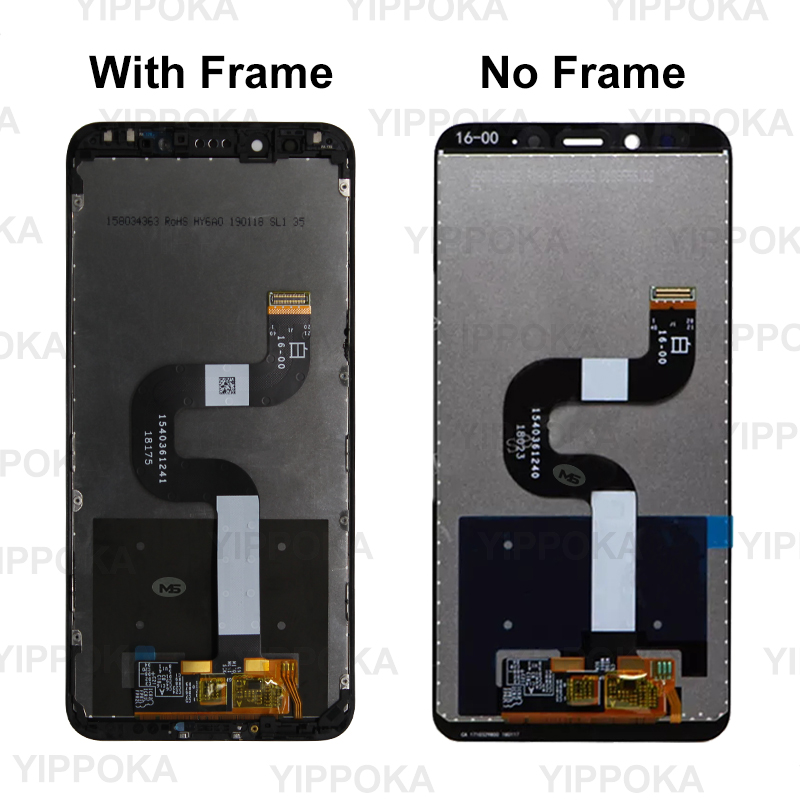 Choice For Xiaomi MiA2 LCD Display Touch Screen Digitizer Assembly For Mi 6X LCD Screen M1804D2SG M1804D2SI Replacement Parts. 