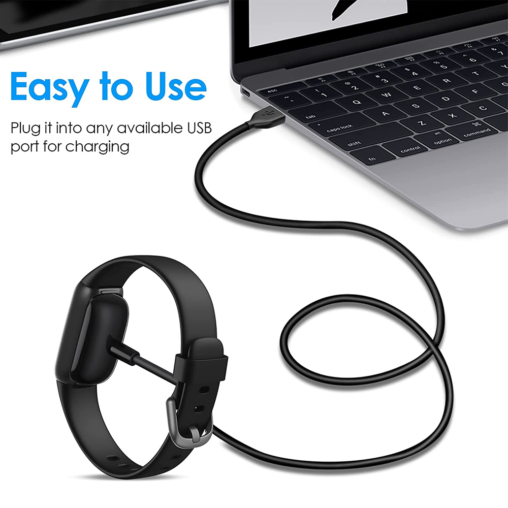 Charger for Fitbit Charge 6/ Charge 5 Charge Cable for Fitbit Luxe Charging Cord Magnet 1m Charge5 Charge6 Chargers. 