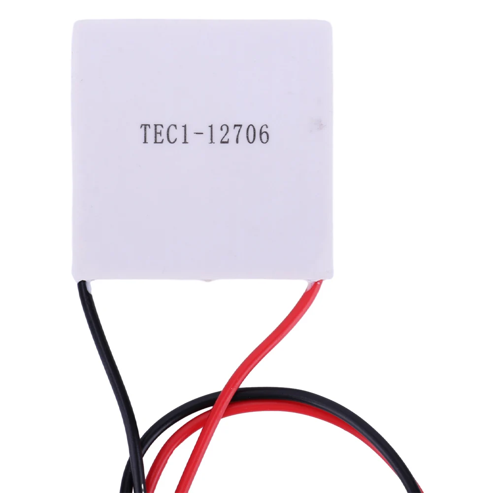 1-10PCS TEC1-12706 Heatsink Thermoelectric Cooler 12V 5.8A Peltier Elemente Module 40x40MM for Cooling for Power Generation. 