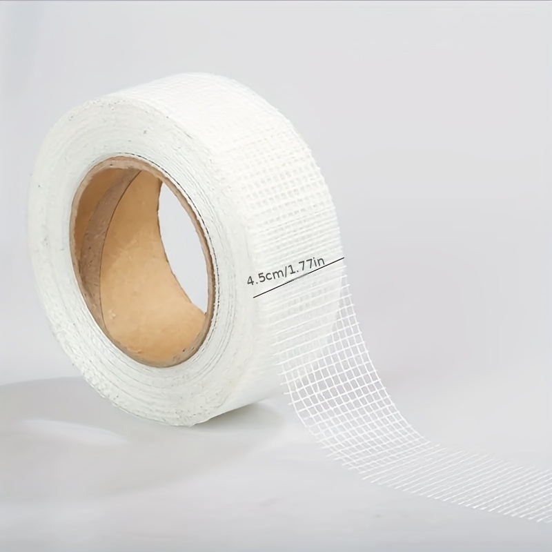 1 Roll 30M Glass fiber self-adhesive mesh tape wall crack Repair thermal insulation Decorative Mesh Seam Tape. 