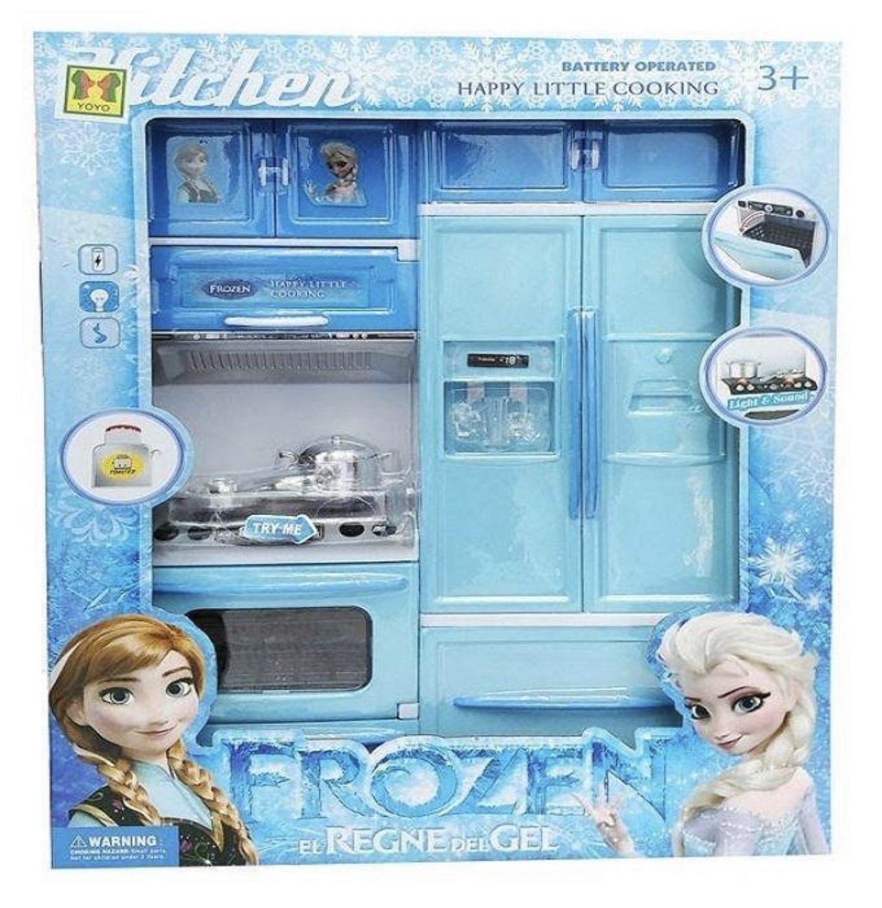 Frozen Kitchen Set And Doll Set Frozen Kids Plastic Kitchen Set