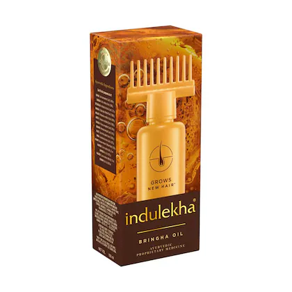 Indulekha Bringha Hair Oil 100 ML | Anti Hair Fall |  Hair Growth Oil |. 