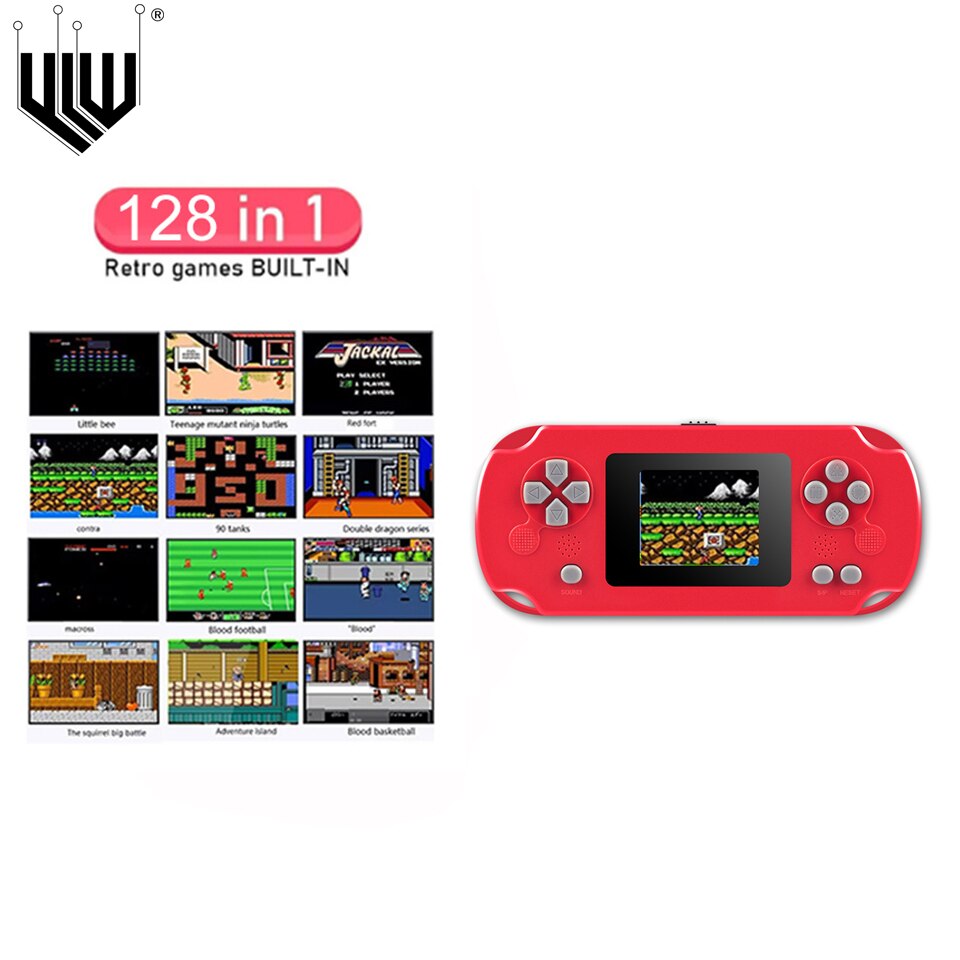 GAMINJA GC31 Retro Portable Mini Handheld Video Game Console TFT Color Screen Kids Game Player Built in 8Bit Games. 