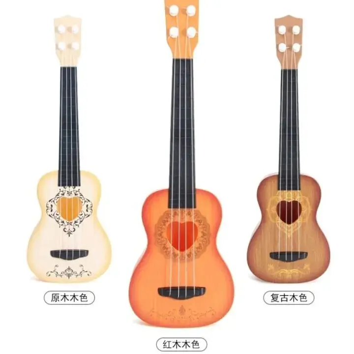 Children's Ukulele Guitar Toy, Playable Beginner Instrument For