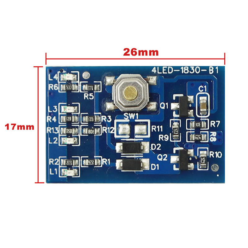 Circuit Board PCB/LED 18V For Makita 18V Bl1830 Bl1840 Bl1850 Power Tool Lithium Battery Protection Circuit Board. 