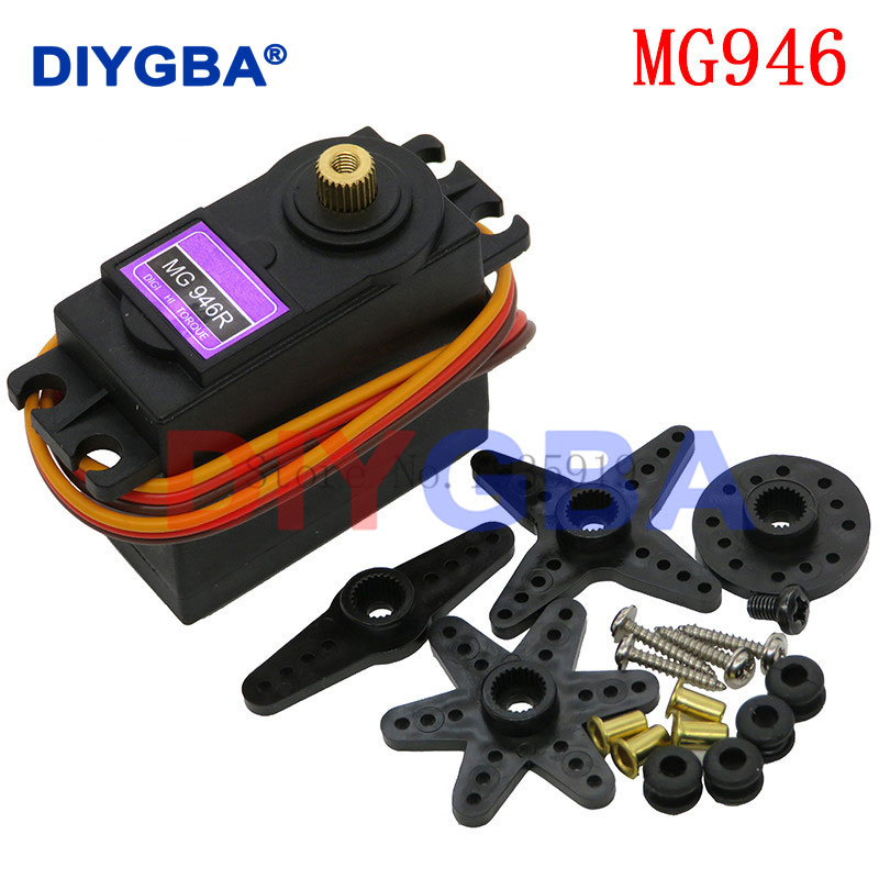 SG90 MG90S MG945 MG946 MG995 MG996 Servo Metal Gear for Model Helicopter Boat For Arduino UNO DIY MG946R MG996R. 