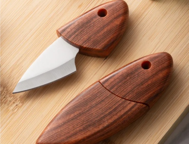 Universal handheld small sharp fruit pocket knife for camping(Made in China). 