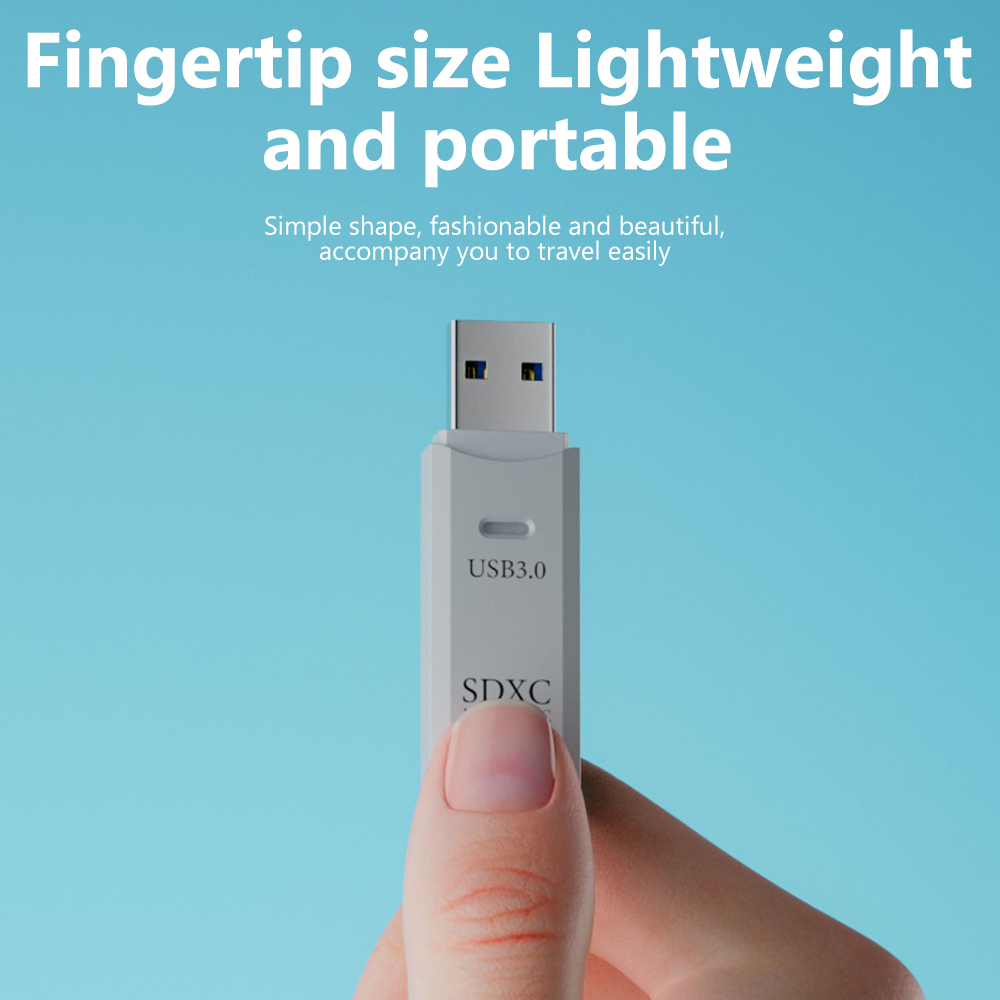 2 in 1 USB 3.0 Card Reader Micro sd card Reader usb adapter High Speed Cardreader TF Memory card For PC Laptop Accessories. 