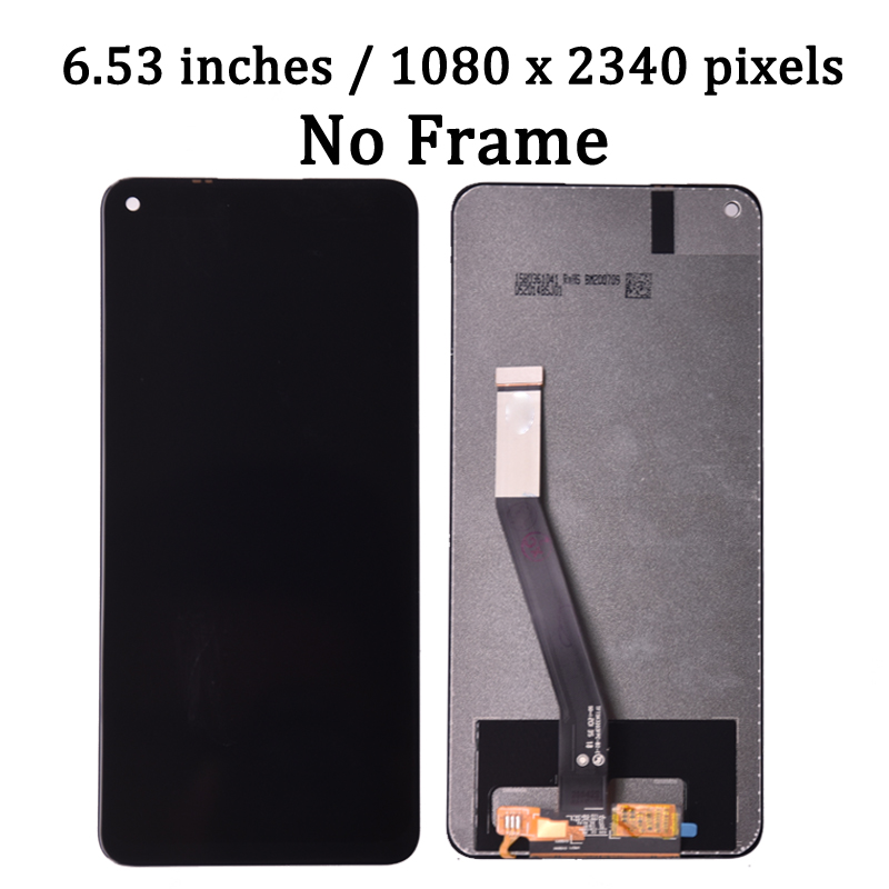 6.53" For Xiaomi Redmi Note 9 LCD Display M2003J15SC Touch Screen For Redmi 10X 4G LCD M2003J15SG Display M2003J15SS. 