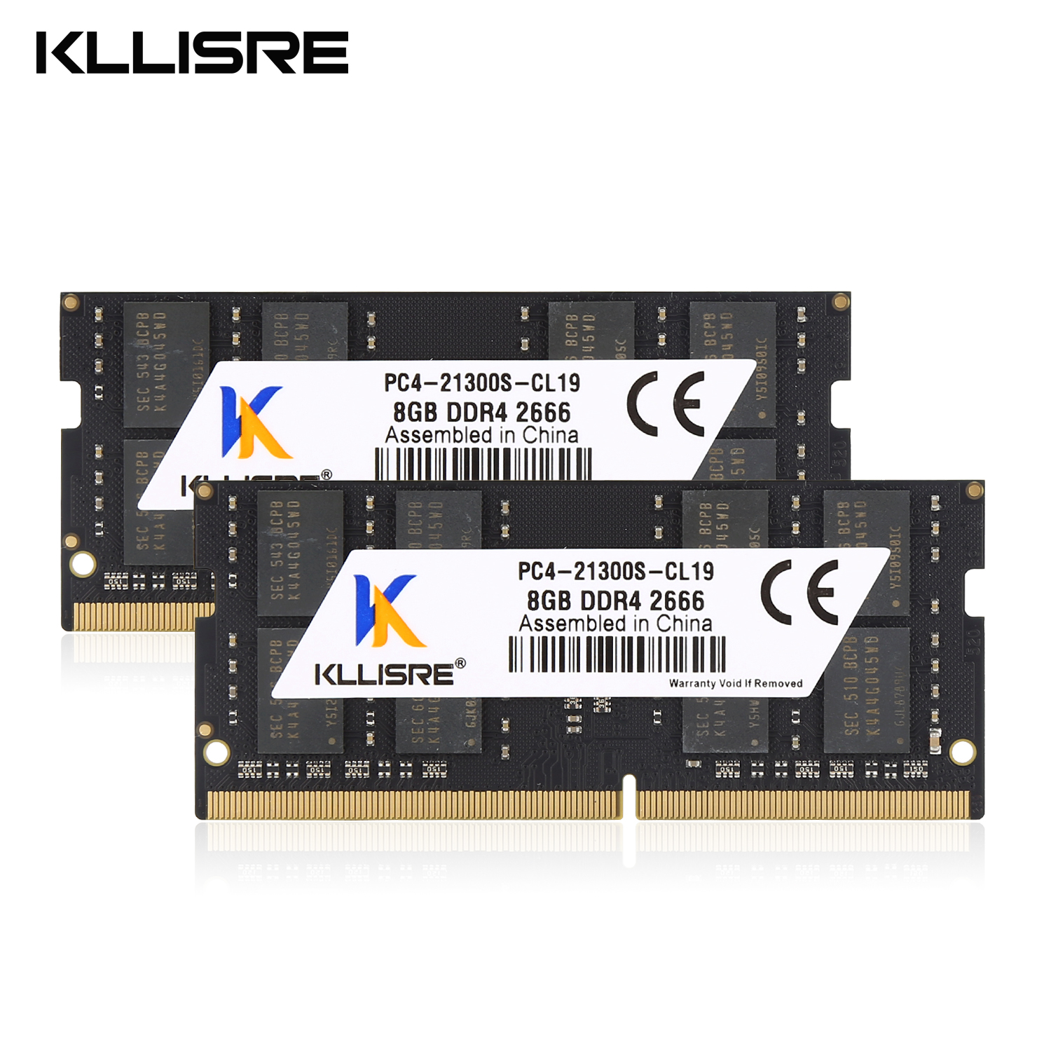Kllisre DDR3 DDR4 8GB 4GB 16GB laptop Ram 1333 1600 2400 2666 2133 DDR3L 204pin Sodimm Notebook memory