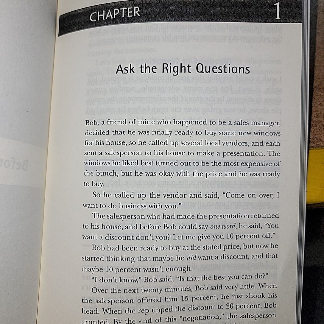 Negotiation Techniques By Stephan Schiffman. 