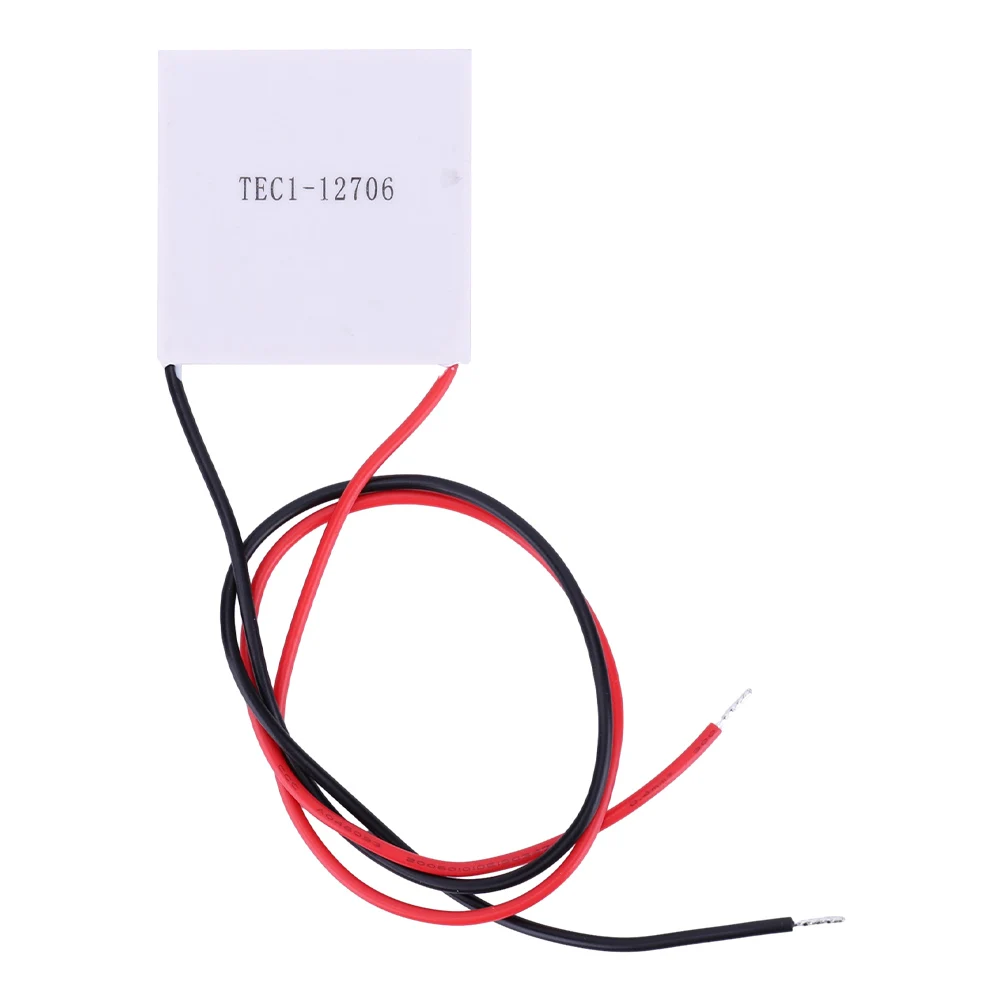 1-10PCS TEC1-12706 Heatsink Thermoelectric Cooler 12V 5.8A Peltier Elemente Module 40x40MM for Cooling for Power Generation. 