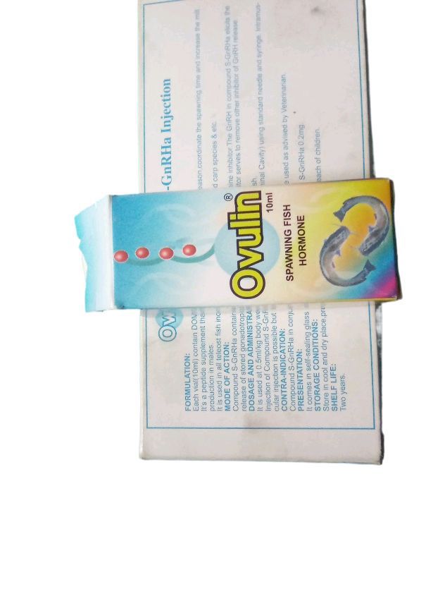 Ovulin All Fish Breeding Hormone 10ml liquid injection, Spawpro Hormone, ovatide Hormone , Ovaprime Hormone, All Fish Breeding Hormone injection, Breeding injection, 10ml baiel, 100% working Hormone, liquid Hormone, liquid pg,. 
