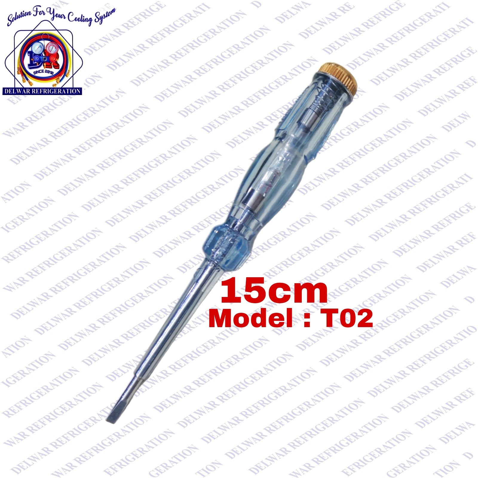 Super Star Electronic Tester Model : T-02 Size : 145mm Voltage Rating 100-500VAC. 