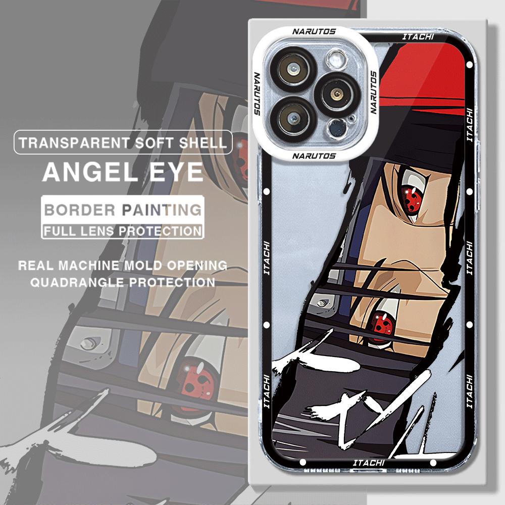 Akatsukis Uchiha Itachi Narutos Phone Case for iPhone 14 Plus XR X 13 Pro Max 12 Mini 11 Pro XS Max 7 8 Plus 15 Cover. 