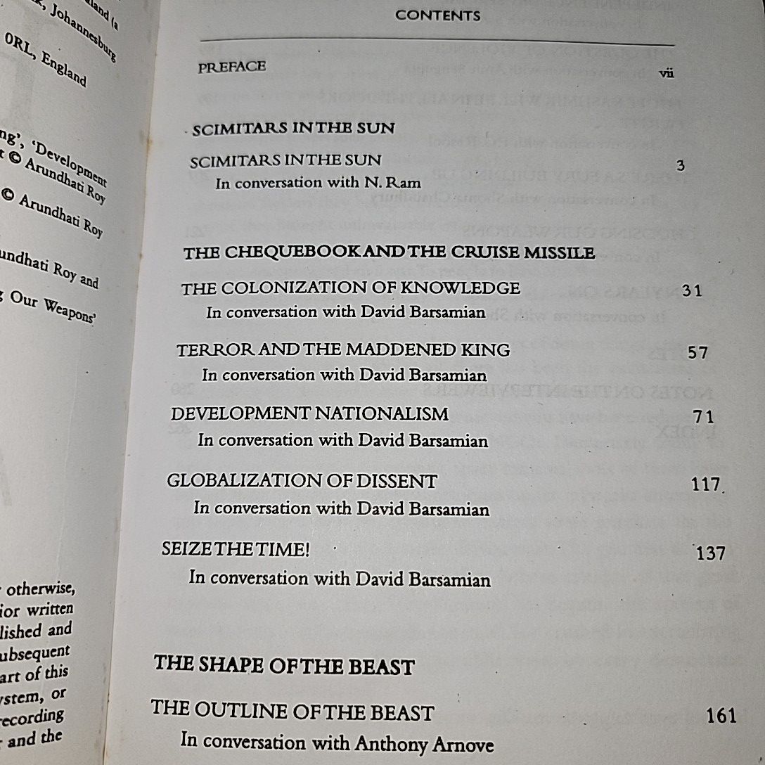 The Shape of The Beast By Arundhati Roy. 