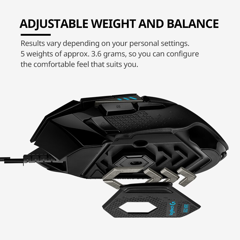 Logitech G502hero Master Wired Gaming Mouse 502 Esports Machinery Eat Chicken Macro CS Programming Peripheral. 