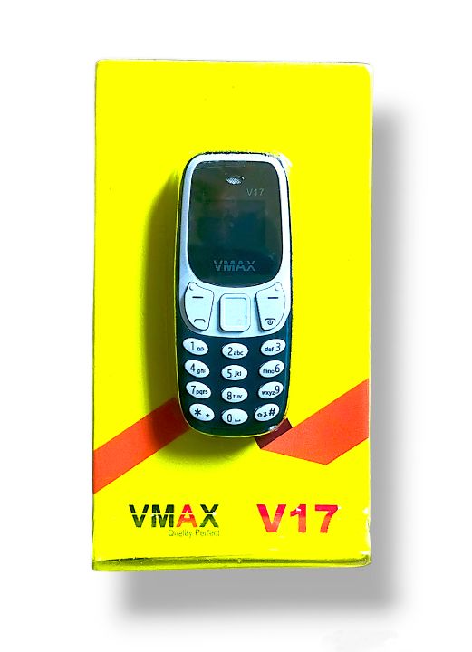 VMAX V17 Super Small Button Phone comparable for voice call. 