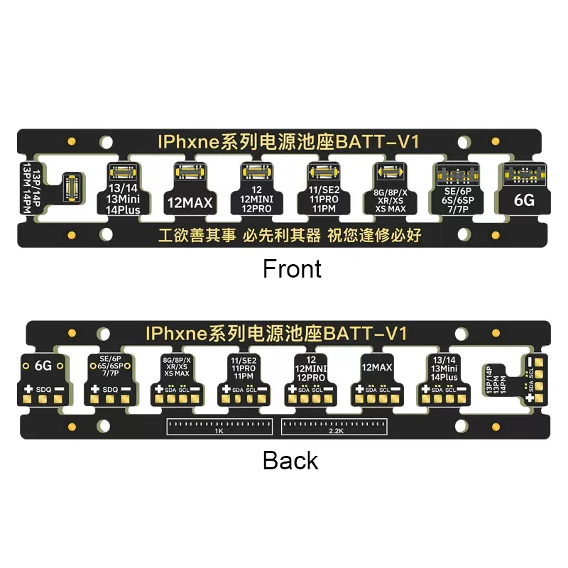 WL Battery Connect Buckle Power Boot Cable FPC Connector iPhone Motherboard Power-On For iPhone 6 7 8 X 11 12 13 14 Series. 